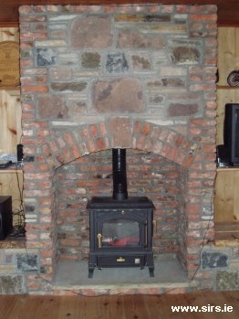 Typical fire installation by SIRS.IE